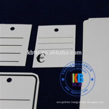Jeans CLothes Garment hang tags price tags
